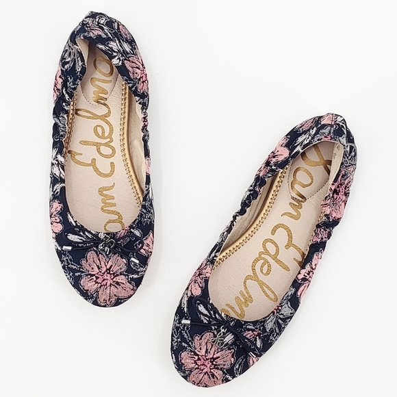 sam edelman felicia flat navy